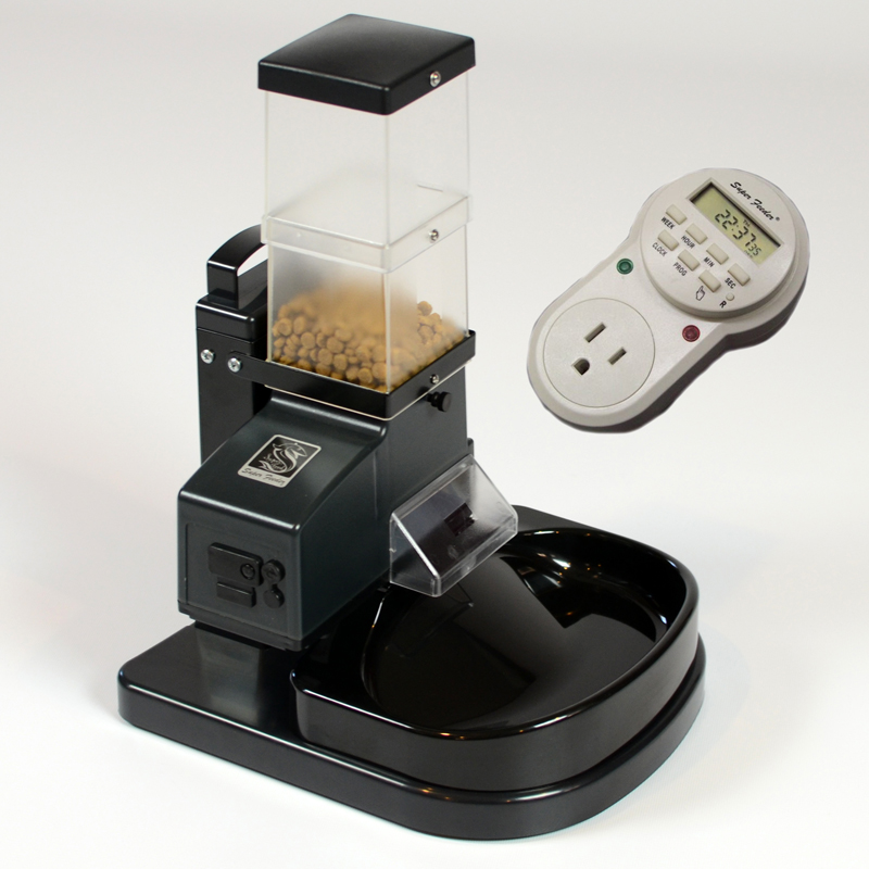 Automatic pet feeder Combo 17D with digital timer