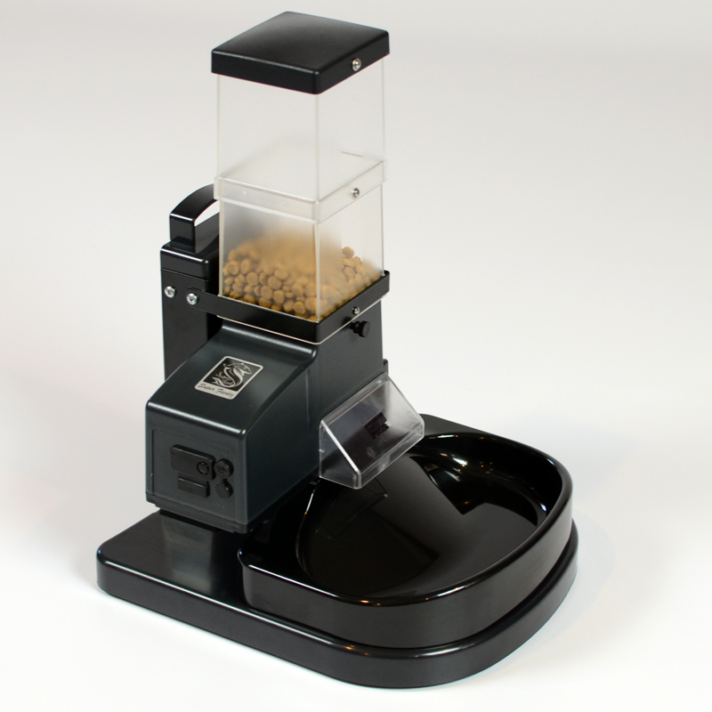 Cat feeder automatic feeder with custom stand and bowl