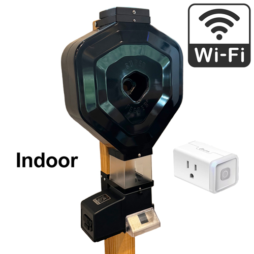 Automatic cat feeder with wifi control and hopper