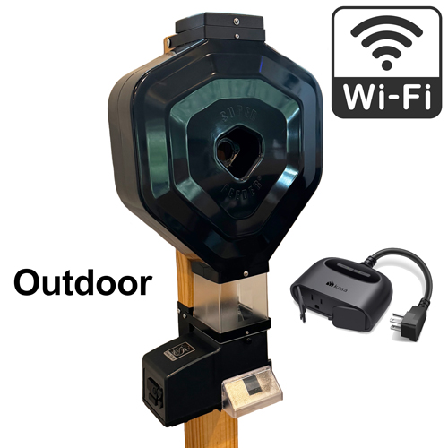 Outdoor cat or small animal automatic pet feeder with outdoor timer