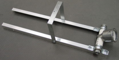 metal mounting setup