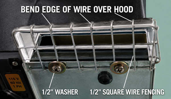 Super Feed wire guard