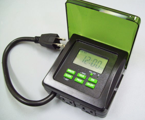 Woods® Brand 50009 ACDT-36 Dual Outlets Digital Timer by Super Feed