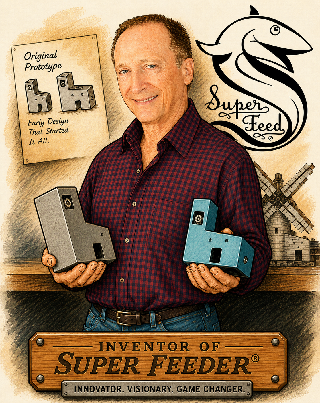 Super Feeder Inventor